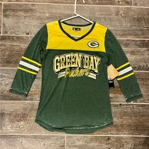 Women’s NFL Green Bay Packers 3/4 Sleeve Top
